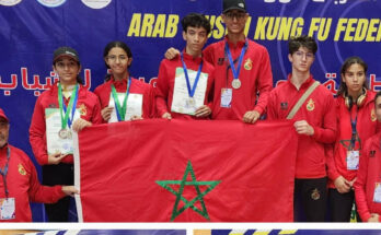 championnats arabes de wushu juniors le maroc termine 3e