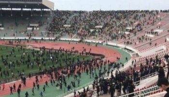 maroc 55 arrestations suite a des emeutes lors du match raja fus