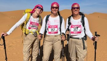 une experience inoubliable trois ariegeoises ont traverse le desert au maroc pour octobre rose